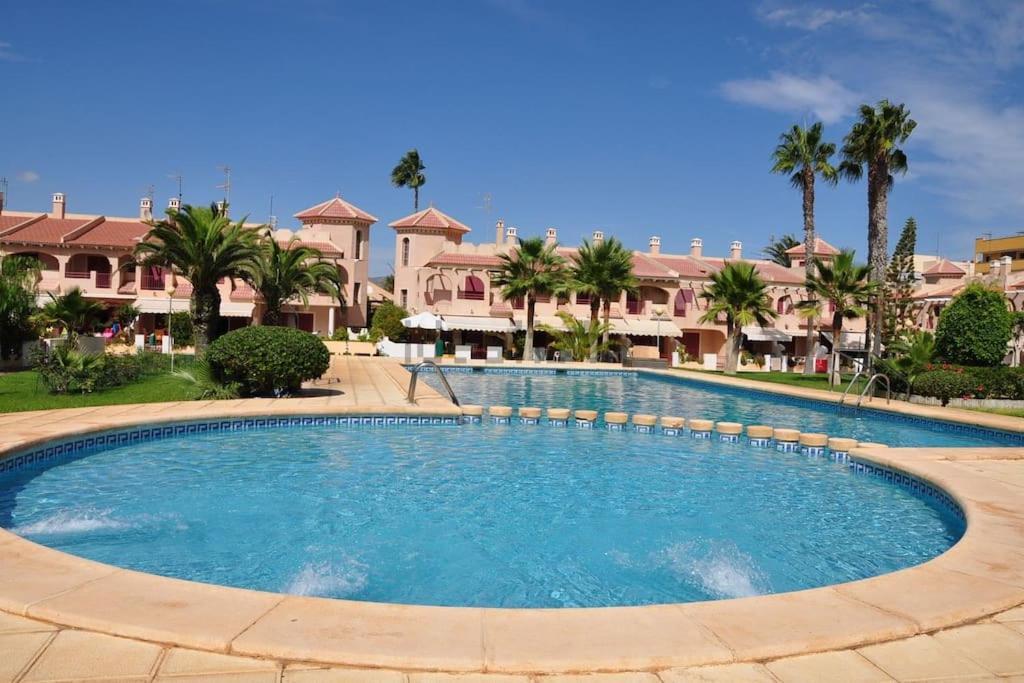 El Puerto de Mazarrón Precioso Duplex Con Piscina, En 1ª Linea De Playa 빌라 외부 사진