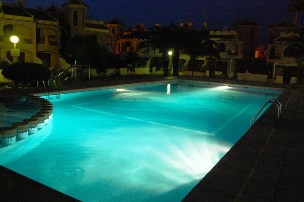 El Puerto de Mazarrón Precioso Duplex Con Piscina, En 1ª Linea De Playa 빌라 외부 사진