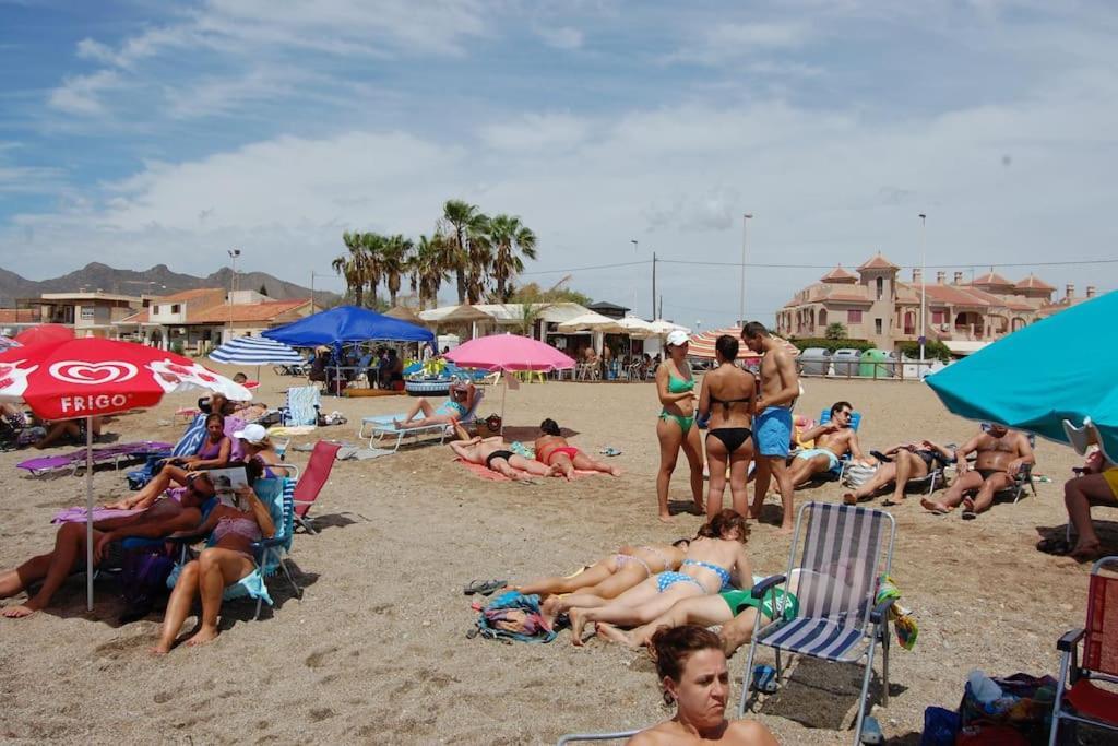 El Puerto de Mazarrón Precioso Duplex Con Piscina, En 1ª Linea De Playa 빌라 외부 사진