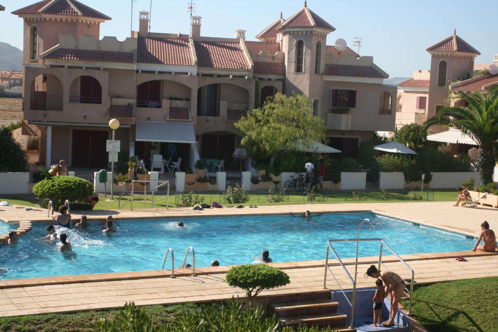 El Puerto de Mazarrón Precioso Duplex Con Piscina, En 1ª Linea De Playa 빌라 외부 사진