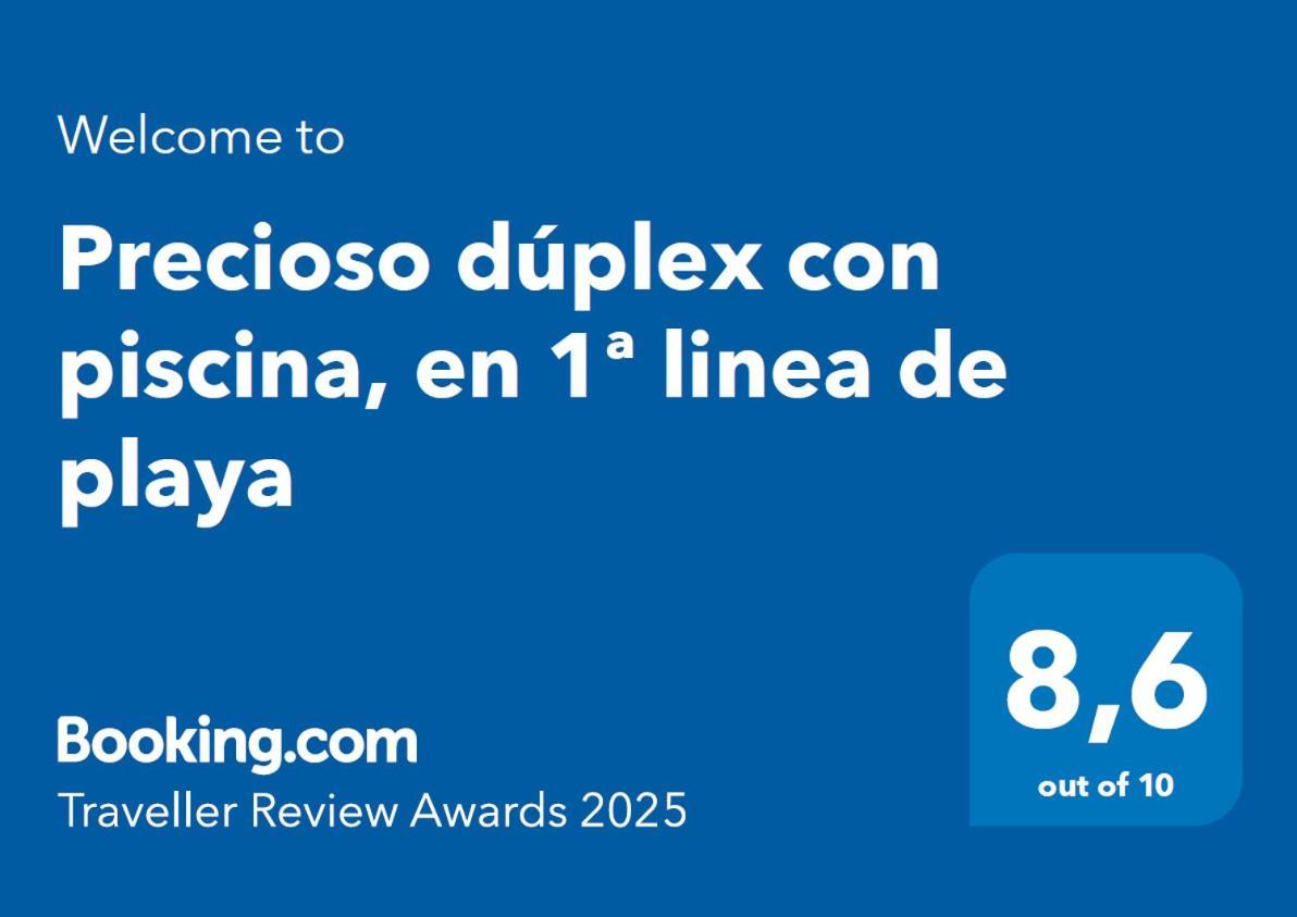 El Puerto de Mazarrón Precioso Duplex Con Piscina, En 1ª Linea De Playa 빌라 외부 사진
